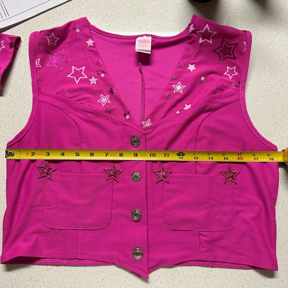 Adult western Barbie costume size L . NWOT - Picture 4 of 5